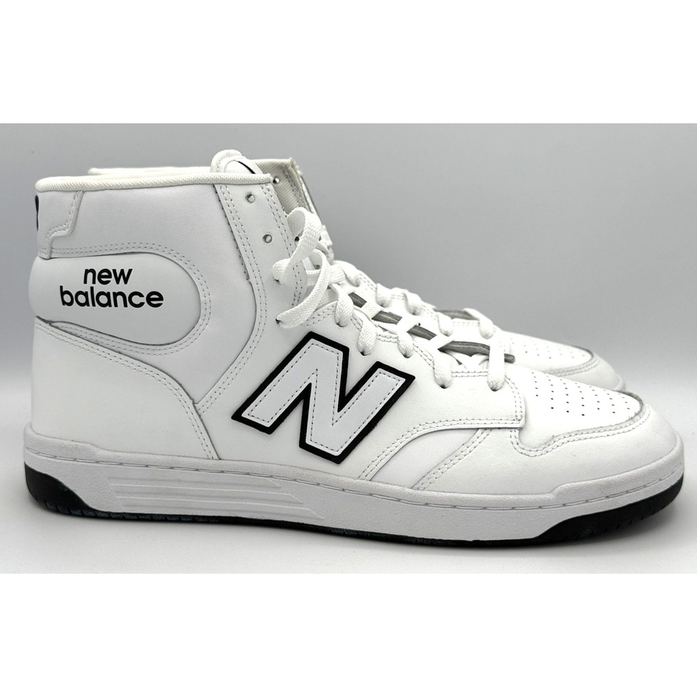 New Balance 480 Shoes Mens Size 13 D White Black BB480COA